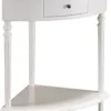 Leick Favorite Finds Corner Stand, Cottage White