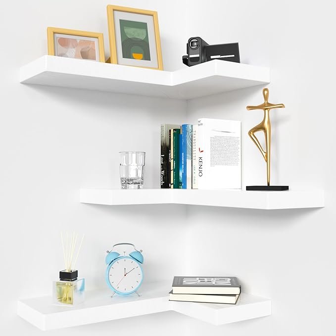 Corner Floating Shelves