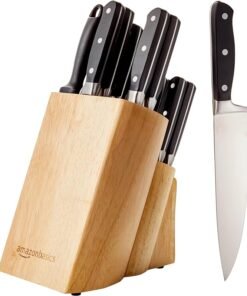 18-Piece Premium Kitchen Wood Knife