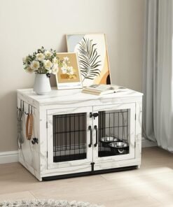 Piskyet Wooden Dog Crate Furniture